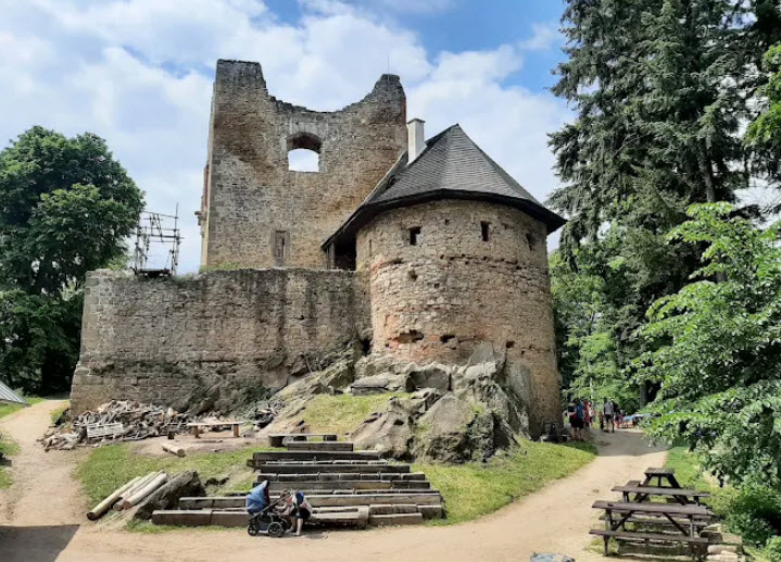 Ruins Cimburk, Czech Republic (Czechia)